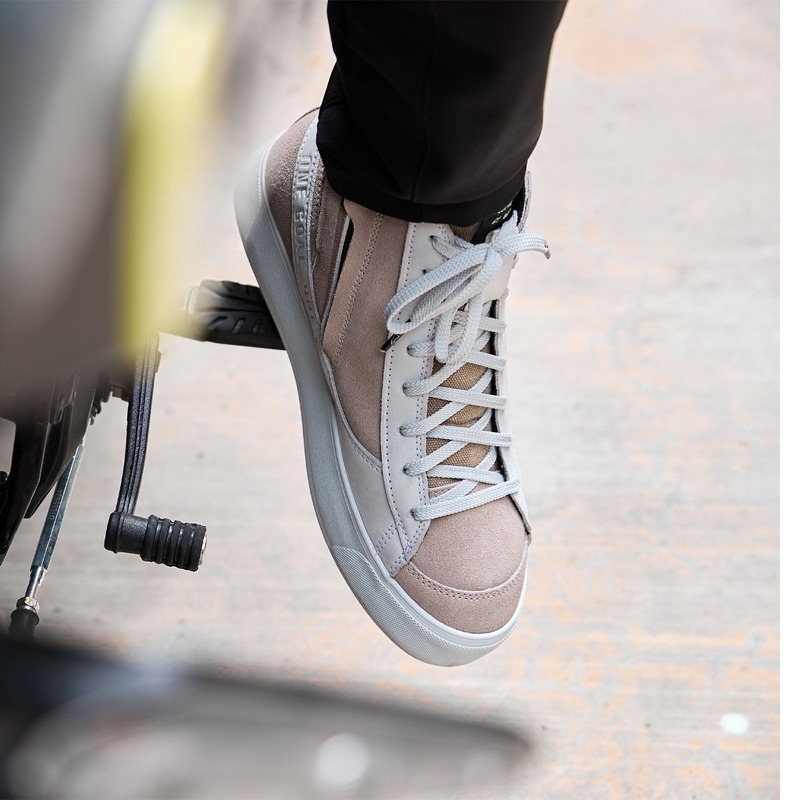 Motorradstiefel Alpinestars Stella Stated Podium Weiß-Hellgrau Damen