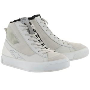 Alpinestars Stella Stated Podium Damen-Motorradstiefel weiß-grau