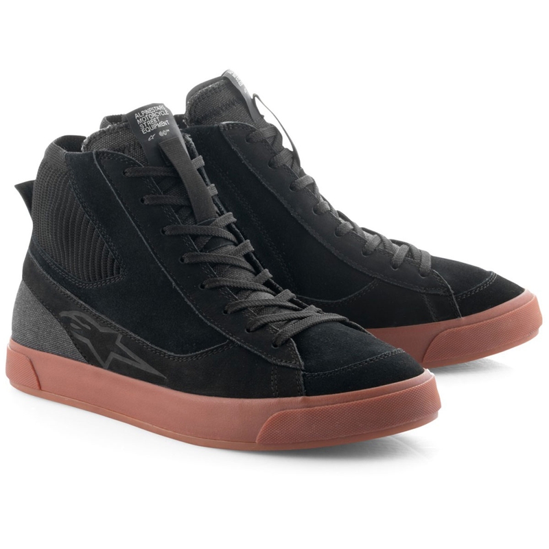 Alpinestars Stated Motorradstiefel schwarz-Gummi