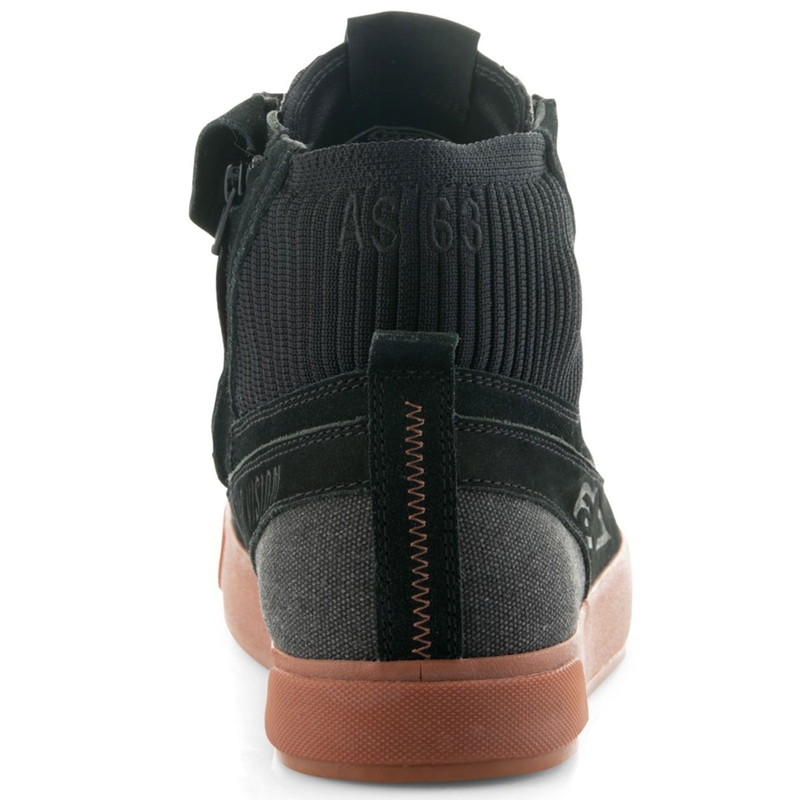 Alpinestars Stated Motorradstiefel schwarz-Gummi