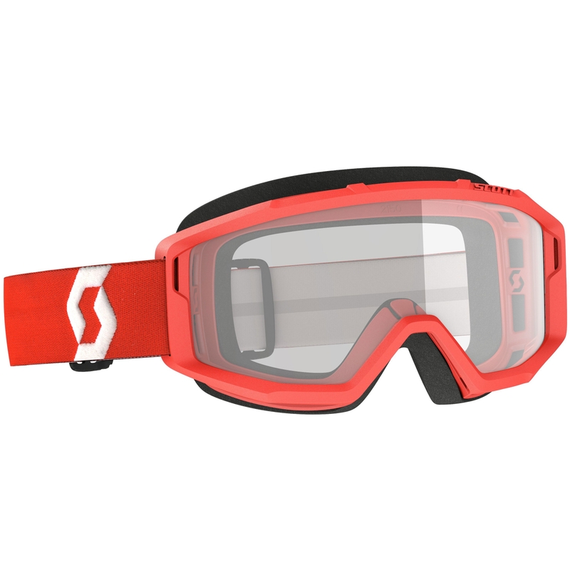 Motocrossbrille SCOTT Primal Clear rot-klar
