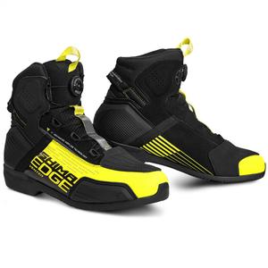 Shima Edge Vent schwarz-fluorgelbe Motorradstiefel