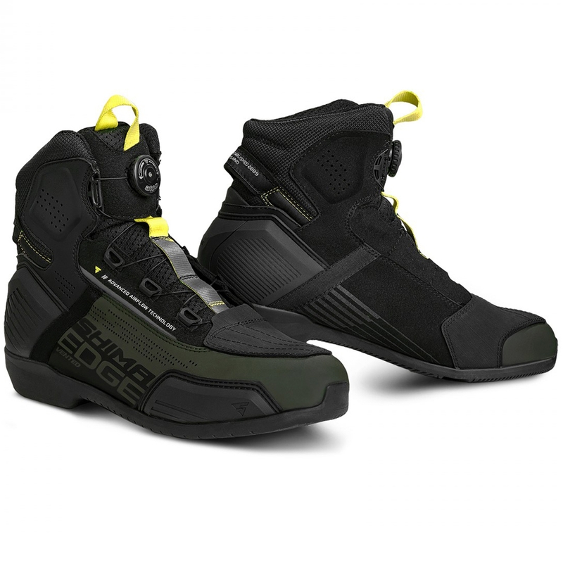 Shima Edge Vent Khaki Motorradstiefel