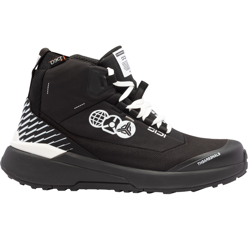 Motorradstiefel SiDi Nucleus TH3 WP Shadow schwarz-weiß