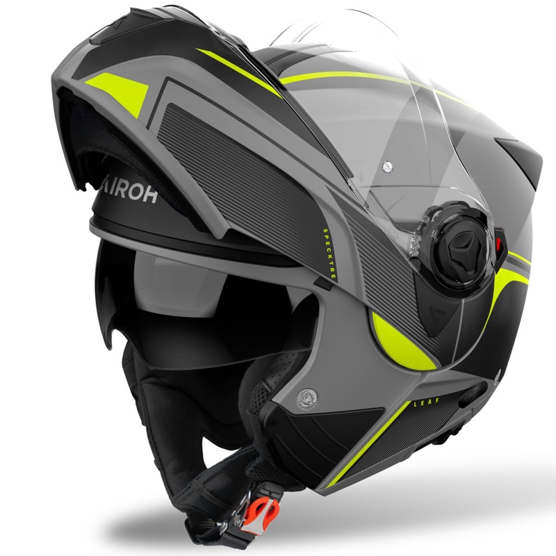 Airoh Specktre Leaf Klapphelm mattgelb