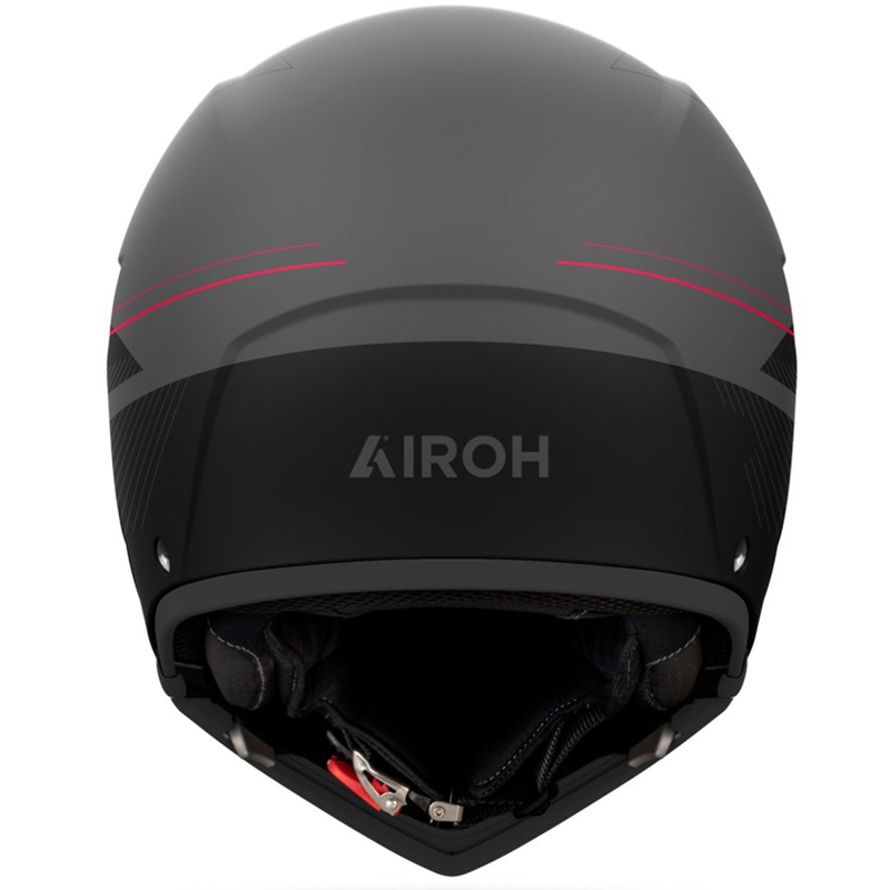Modularer Motorradhelm Airoh J110 Slim mattrot
