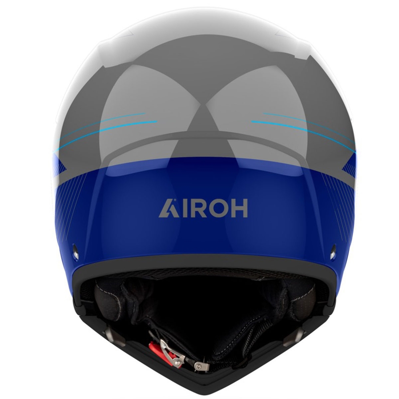 Modularer Motorradhelm Airoh J110 Slim glänzend blau