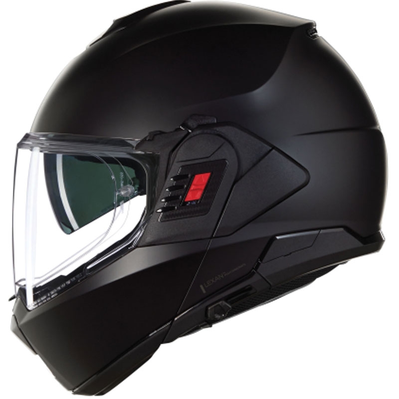 Klapphelm für Motorradfahrer Nolan N120-1 Classico N-COM 302 mattschwarz