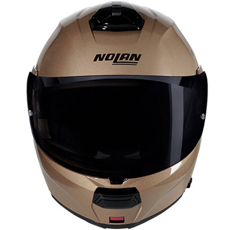 Klappbarer Motorradhelm Nolan N100-6 Verniciatura Speciale N-COM 341 sand-schwarz