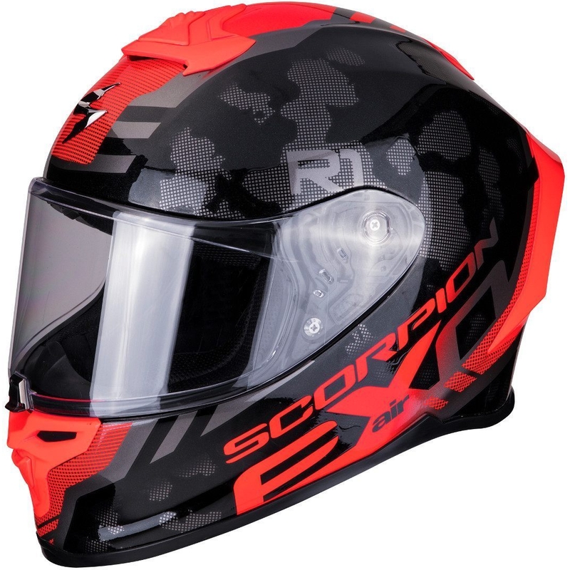 Integralhelm Scorpion EXO-R1 Air Ogi schwarz-rot