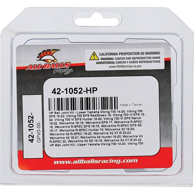 Ball Joint Kit All Balls Racing HP Senkung