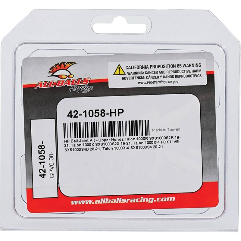 Ball Joint Kit All Balls Racing HP upper