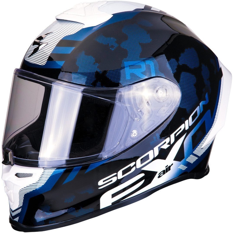 Integralhelm Scorpion EXO-R1 Air Ogi schwarz-weiß-blau