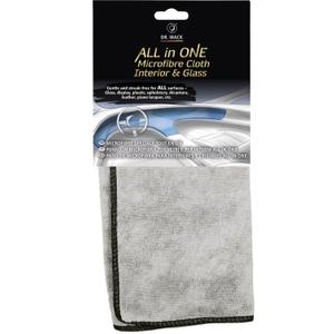 Mikrofasertuch für Glas und Innenraum Dr. Wack All in One Mikrofasertuch grau