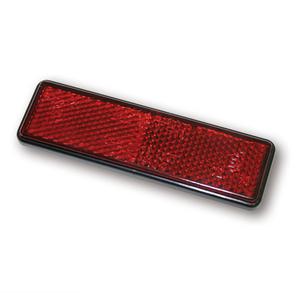 Highsider Smart Reflektor mit Selbstklebefolie 90,5x24,5 mm rot