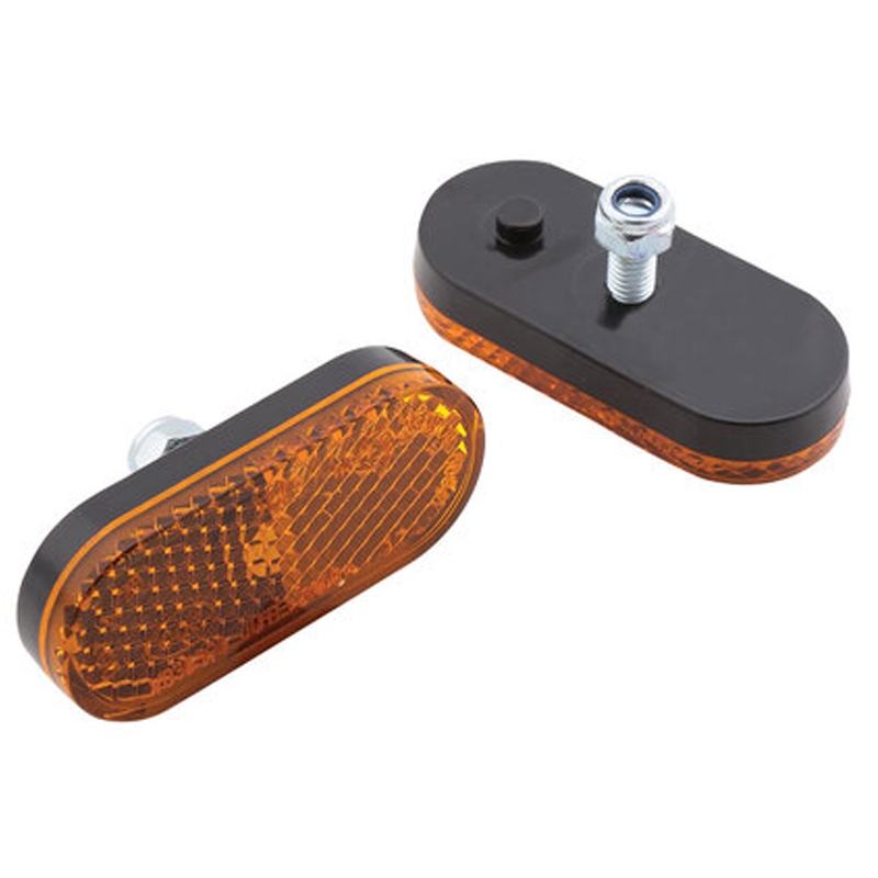 Universal Highsider Smart Reflektor mit Gewinde 50x22 mm orange