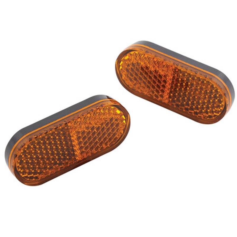 Universalreflektor Highsider Smart mit Selbstklebefolie 50x22 mm orange