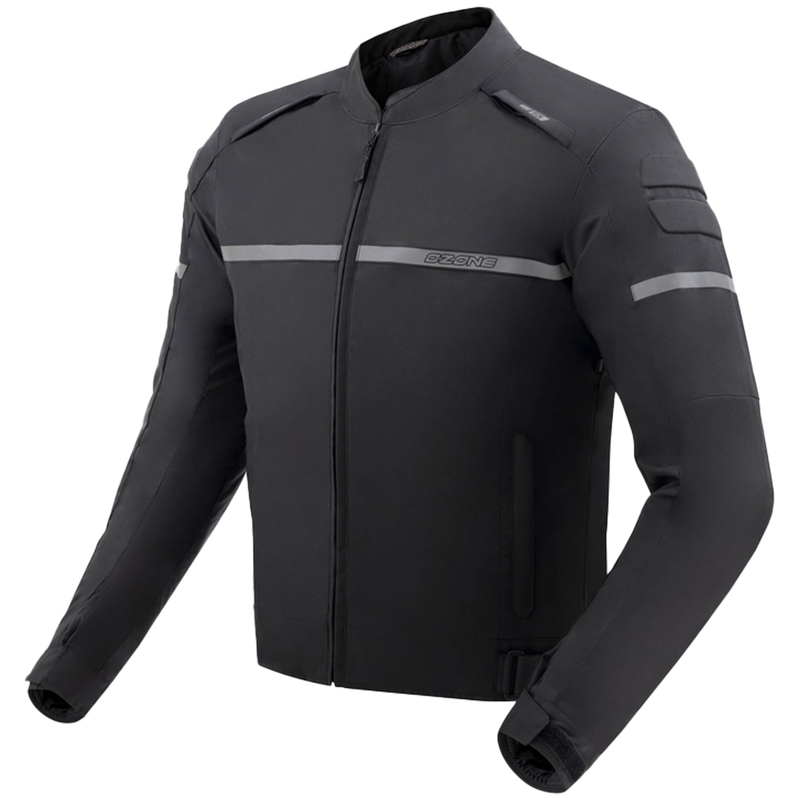 Ozone Rider Motorradjacke schwarz