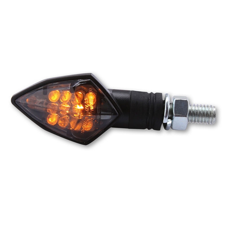 Motorradblinker Highsider Smart Rock LED schwarz