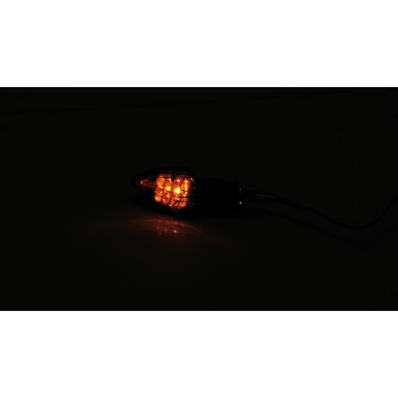 Motorradblinker Highsider Smart Rock LED schwarz