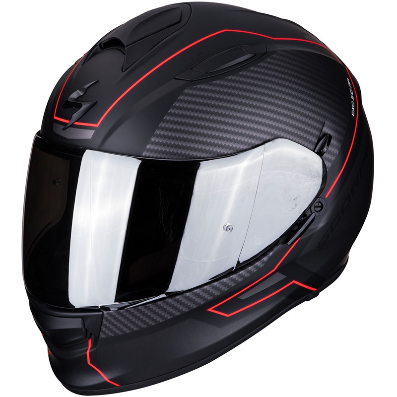 Integralhelm Scorpion EXO-510 Air Frame schwarz-rot