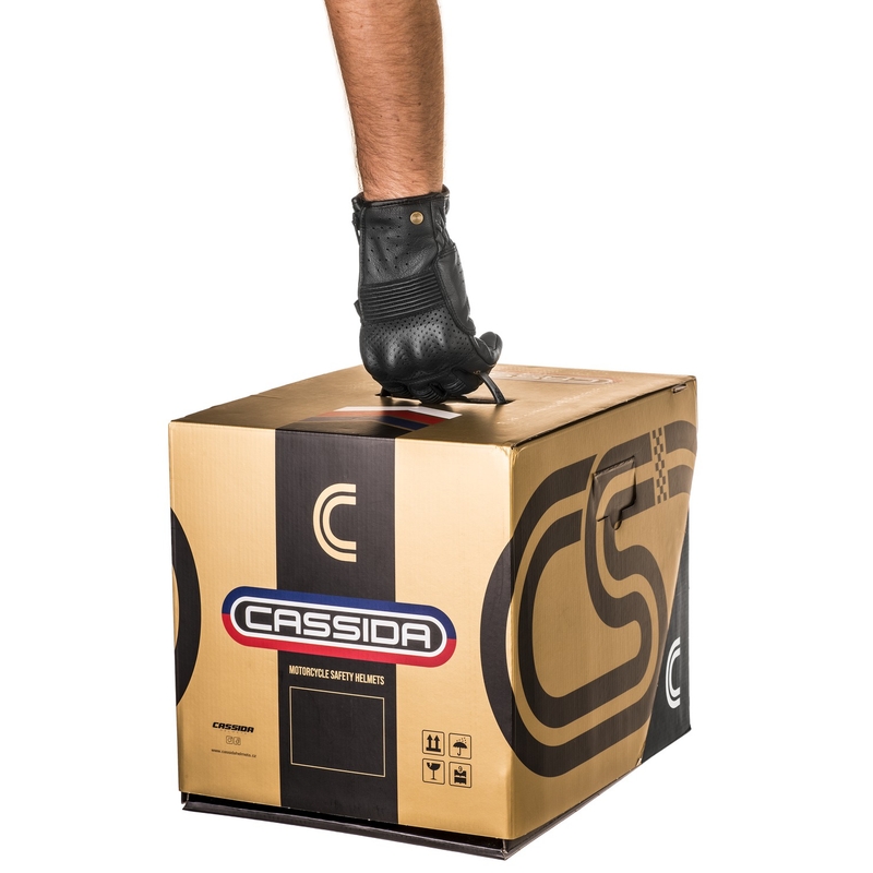 Cassida Fibre Super Hooligan Integralhelm Motorrad Schwarz-Grün Abverkauf - II. Wahl