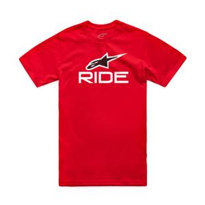 Alpinestars Ride 4.0 CSF T-Shirt rot-weiß-schwarz - II. Wahl