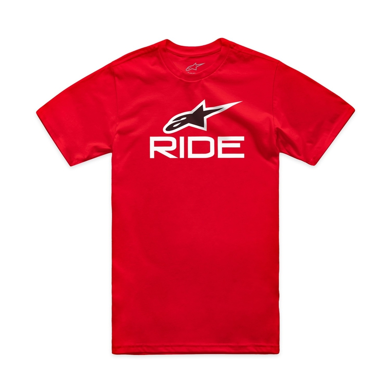 Alpinestars Ride 4.0 CSF T-Shirt rot-weiß-schwarz - II. Wahl - II. Qualität