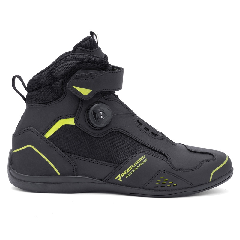 Rebelhorn Spark II Motorradstiefel schwarz-fluo gelb - 2. Wahl - II. Qualität