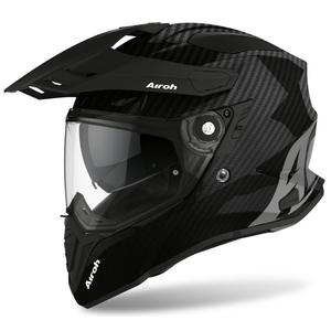 Airoh Commander Carbon Helm schwarz Abverkauf - II. Wahl