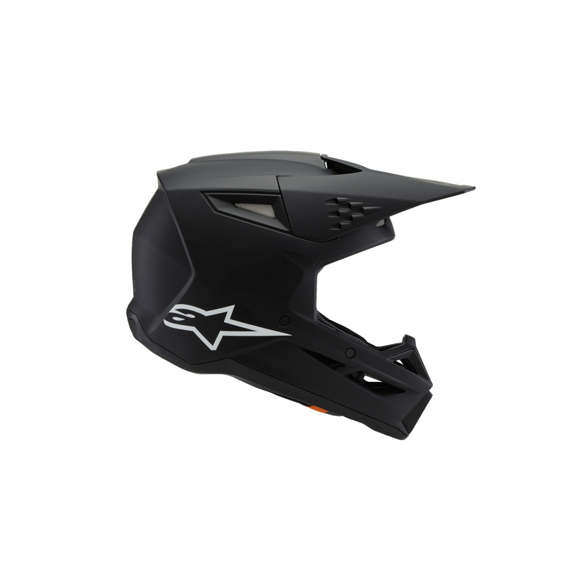 Alpinestars S-M3 Solid Kinder Motocross Helm Mattschwarz - II. Qualität