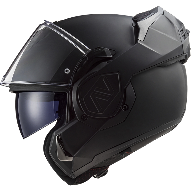 Klappbarer Motorradhelm LS2 FF906 Advant Noir-06 schwarz - II. Qualität