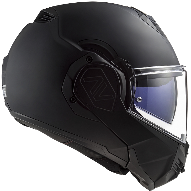 Klappbarer Motorradhelm LS2 FF906 Advant Noir-06 schwarz - II. Qualität
