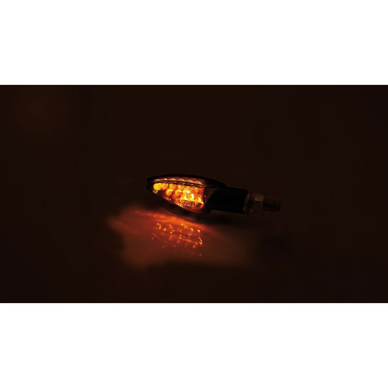 Motorradblinker Highsider Smart Toledo LED schwarz