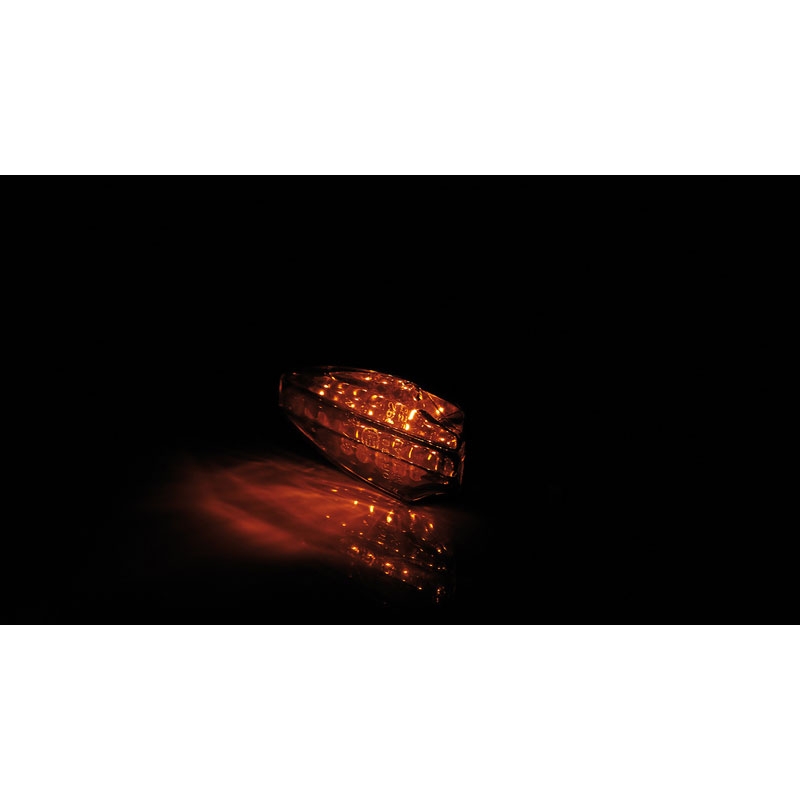 Motorradblinker Highsider Smart Como LED schwarz