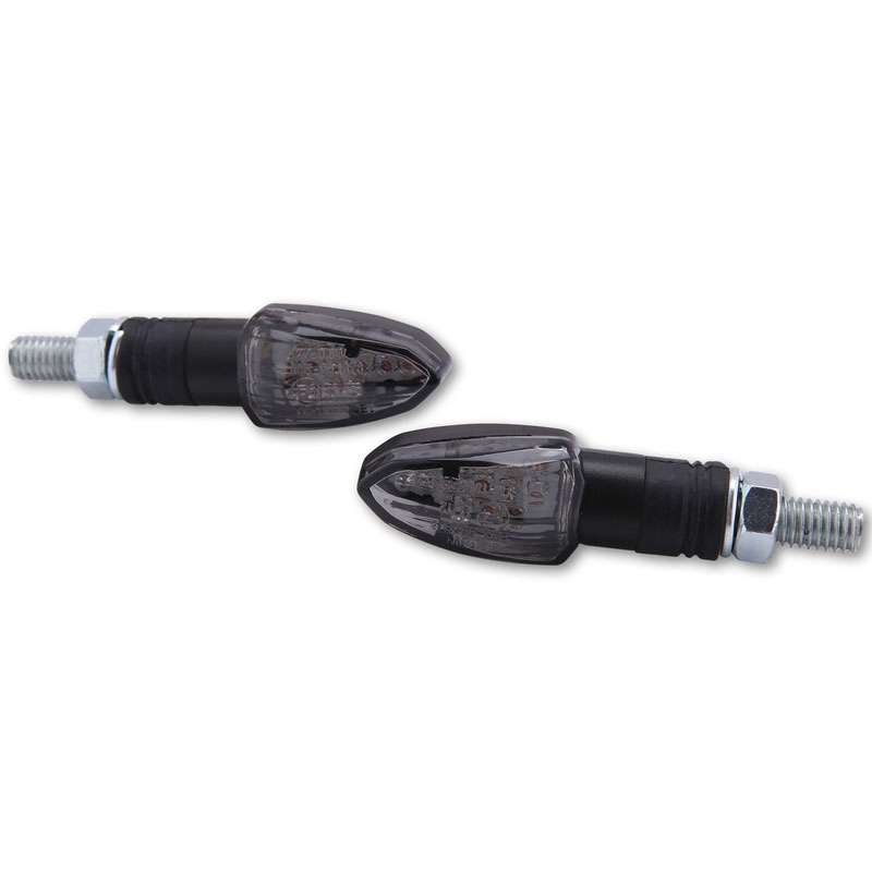 Motorradblinker Highsider Smart Lizzard LED schwarz