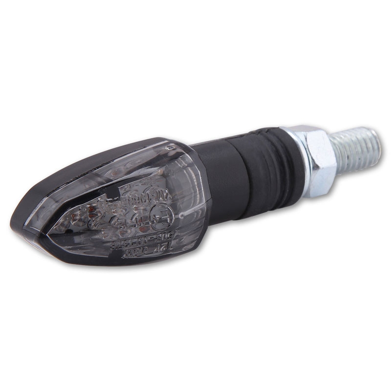 Motorradblinker Highsider Smart Lizzard LED schwarz