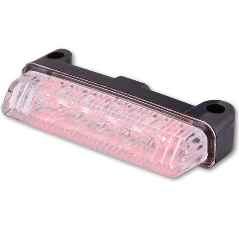 Highsider Smart Mini LED Motorrad Rücklicht schwarz-klar