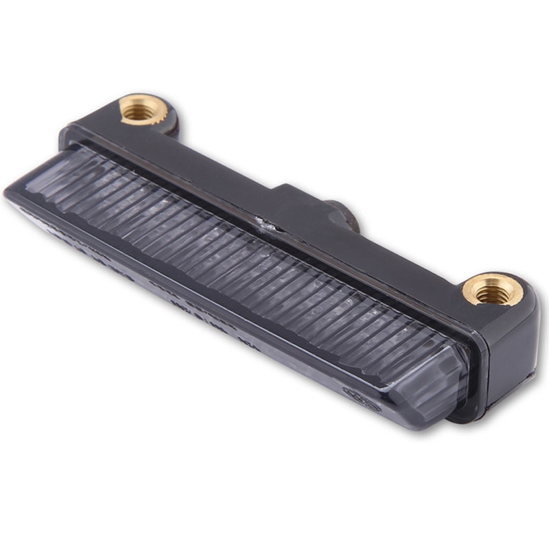 Highsider Smart Mini LED Motorrad Rücklicht, schwarz-smoke
