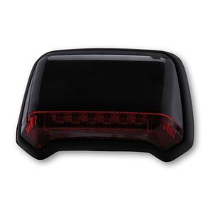 Highsider Smart LED Motorrad Rücklicht für Kotflügelmontage, schwarz-rot