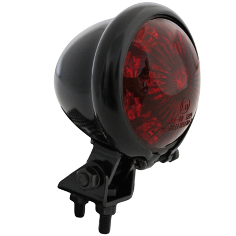 Highsider Smart Bates Style LED Motorrad Rücklicht schwarz