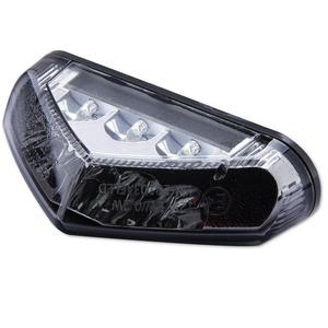 Highsider Smart LED Motorrad Rücklicht schwarz-klar