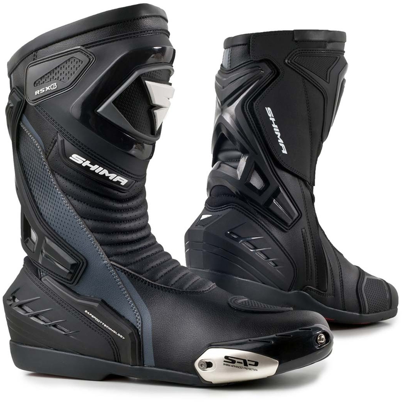 Motorradstiefel Shima RSX-6 schwarz