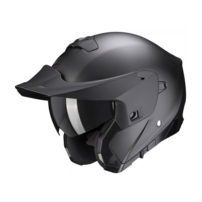 Scorpion EXO-930 EVO Solid Motorrad Klapphelm schwarz matt