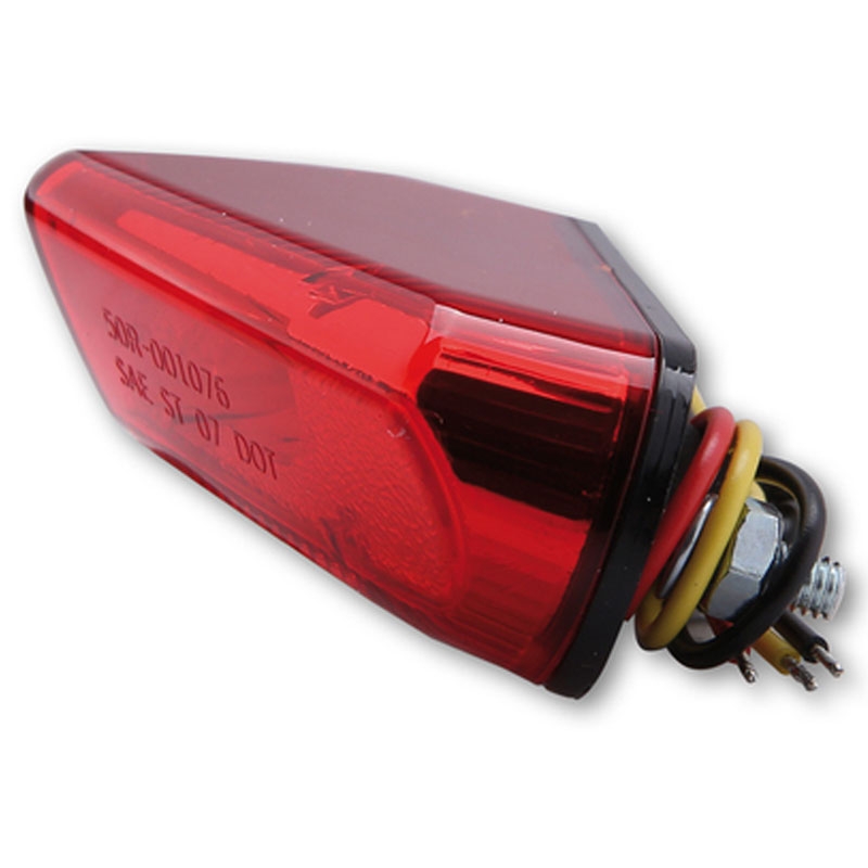 Highsider Smart LED Motorrad Rücklicht rot