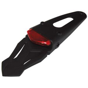 Highsider Smart LED Motorrad Rücklicht mit Kunststoffrahmen, schwarz-rot