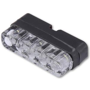 Kennzeichenbeleuchtung Highsider Smart Mini LED Dioden schwarz-klar