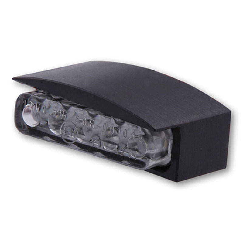 Kennzeichenleuchte Highsider Smart Mini LED Alu schwarz