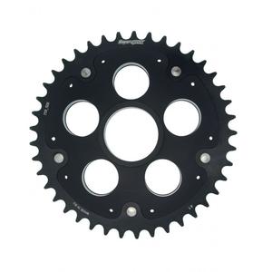 Rear sprocket STEALTH with alloy disc SUPERSPROX RSA-733_525:41-BLK schwarz 41T, 520