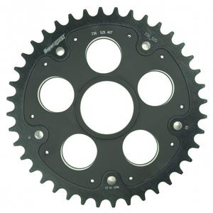Rear sprocket STEALTH with alloy disc SUPERSPROX RSA-736_525:40-BLK schwarz 40T, 520
